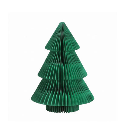 Jingle Jollys Paper Christmas Tree 47CM w/ Star Topper Xmas Decor Tabletop Green DIY Ornament Set - Image 4