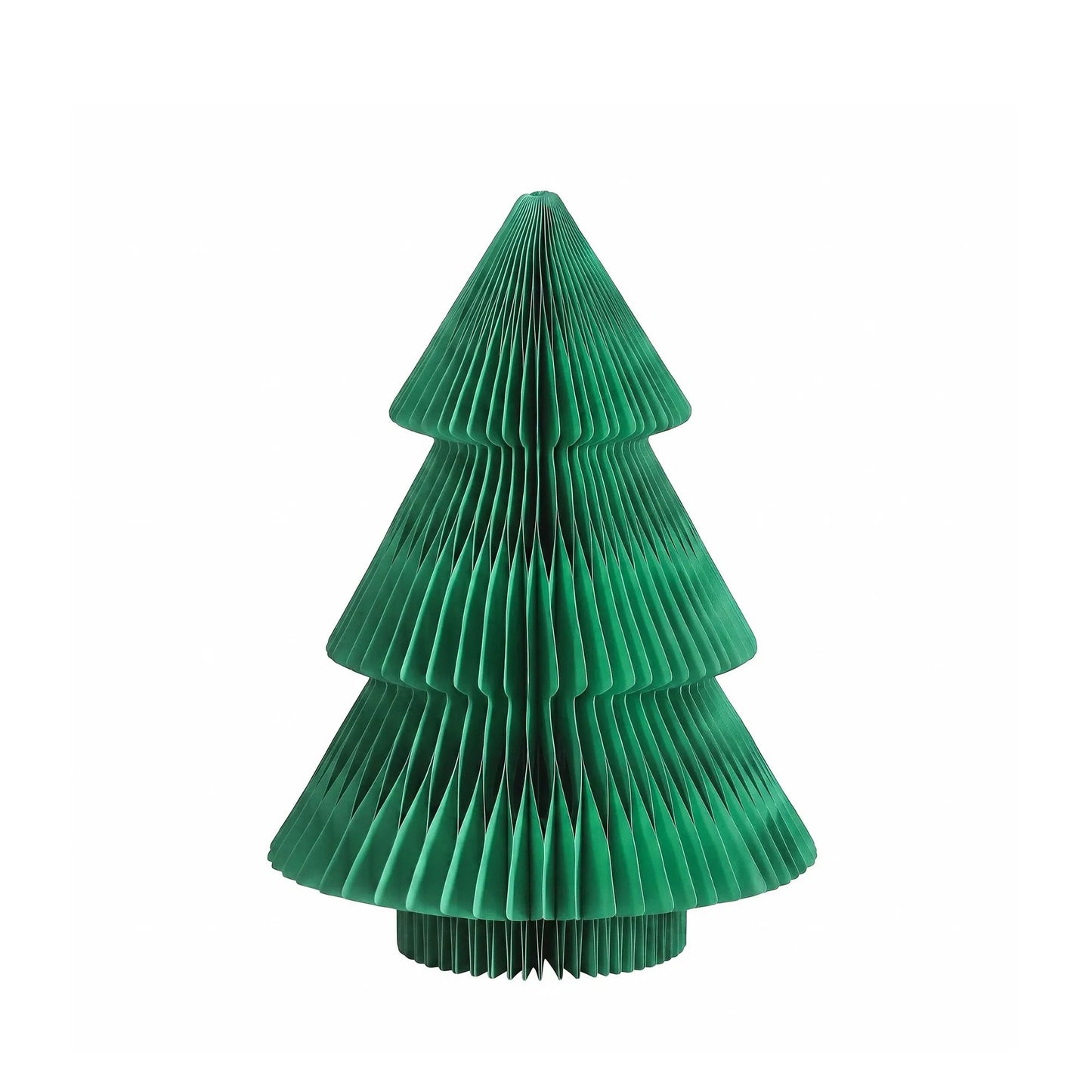 Jingle Jollys Paper Christmas Tree 61CM w/ Star Topper Xmas Decor Tabletop Green DIY Ornament Set - Image 4