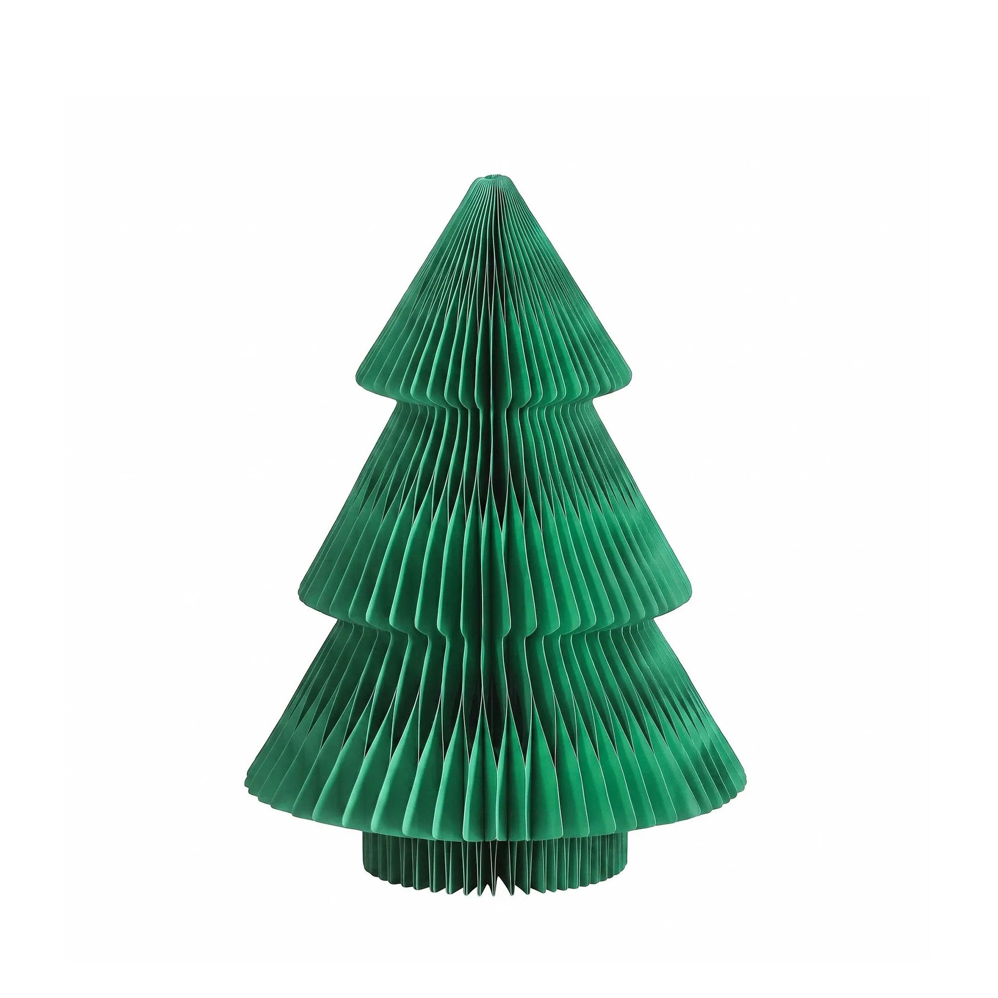 Jingle Jollys Paper Christmas Tree 61CM w/ Star Topper Xmas Decor Tabletop Green DIY Ornament Set - Image 4