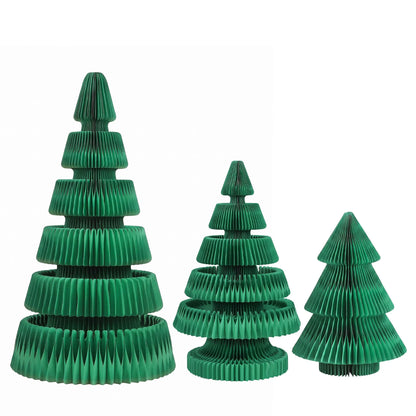 Jingle Jollys 3PCS Christmas Tree Decoration with Lights Foldable Easy Setup Tree - Image 5