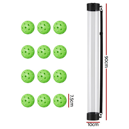 Everfit 12PC Pickleball Collector Set Multi-Ball Retriever Portable Storage Adjustable Strap - Image 2