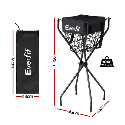Everfit Portable Ball Cart Foldable Pickleball Tennis Baseball Softball - Image 2