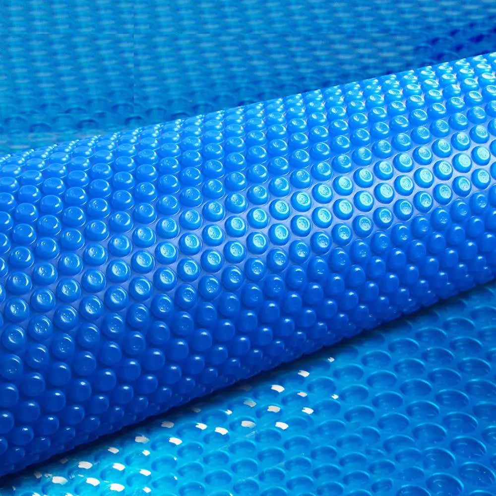 Aquabuddy Pool Cover 500 Micron 10x4m Swimming Pool Solar Blanket Blue - Image 7