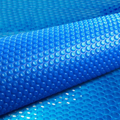 Aquabuddy Pool Cover 500 Micron 9.5x5m Swimming Pool Solar Blanket Blue - Image 8