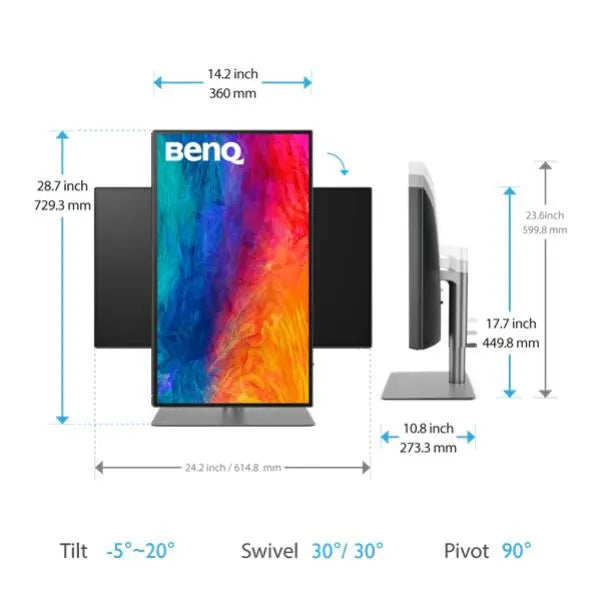 BenQ PD2725U 27" 4K IPS Designer Monitor - Monitors - Image 5