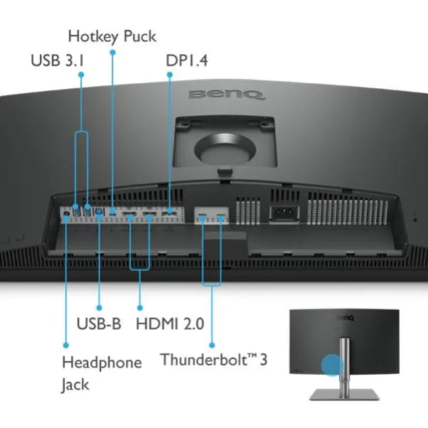 BenQ PD2725U 27" 4K IPS Designer Monitor - Monitors - Image 6