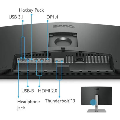 BenQ PD2725U 27" 4K IPS Designer Monitor - Monitors - Image 6