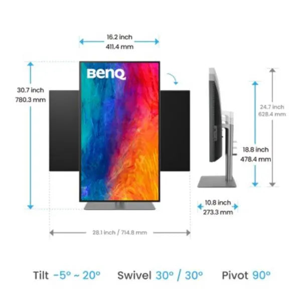 BenQ PD3225U 32" 4K IPS Designer Monitor - Monitors - Image 5