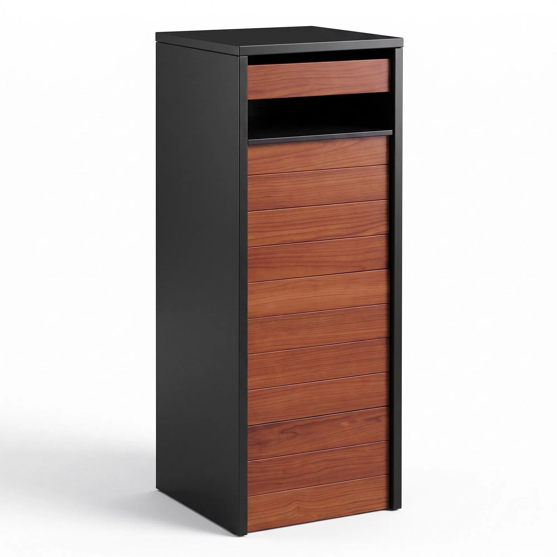 Gardeon Parcel Letterbox Drop Box Package Slot MailBox Walnut - Image 2