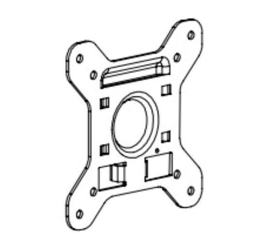 Atdec POS PDS-005 Mounting Plate - Monitors - Mounts