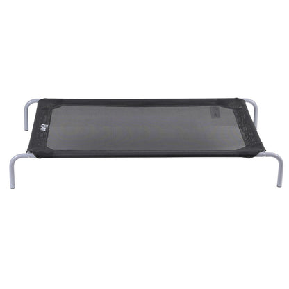 i.Pet Pet Dog Bed Elevated Trampoline Durable Raised Heavy Duty Large Dogs 90x137cm Black - Image 3