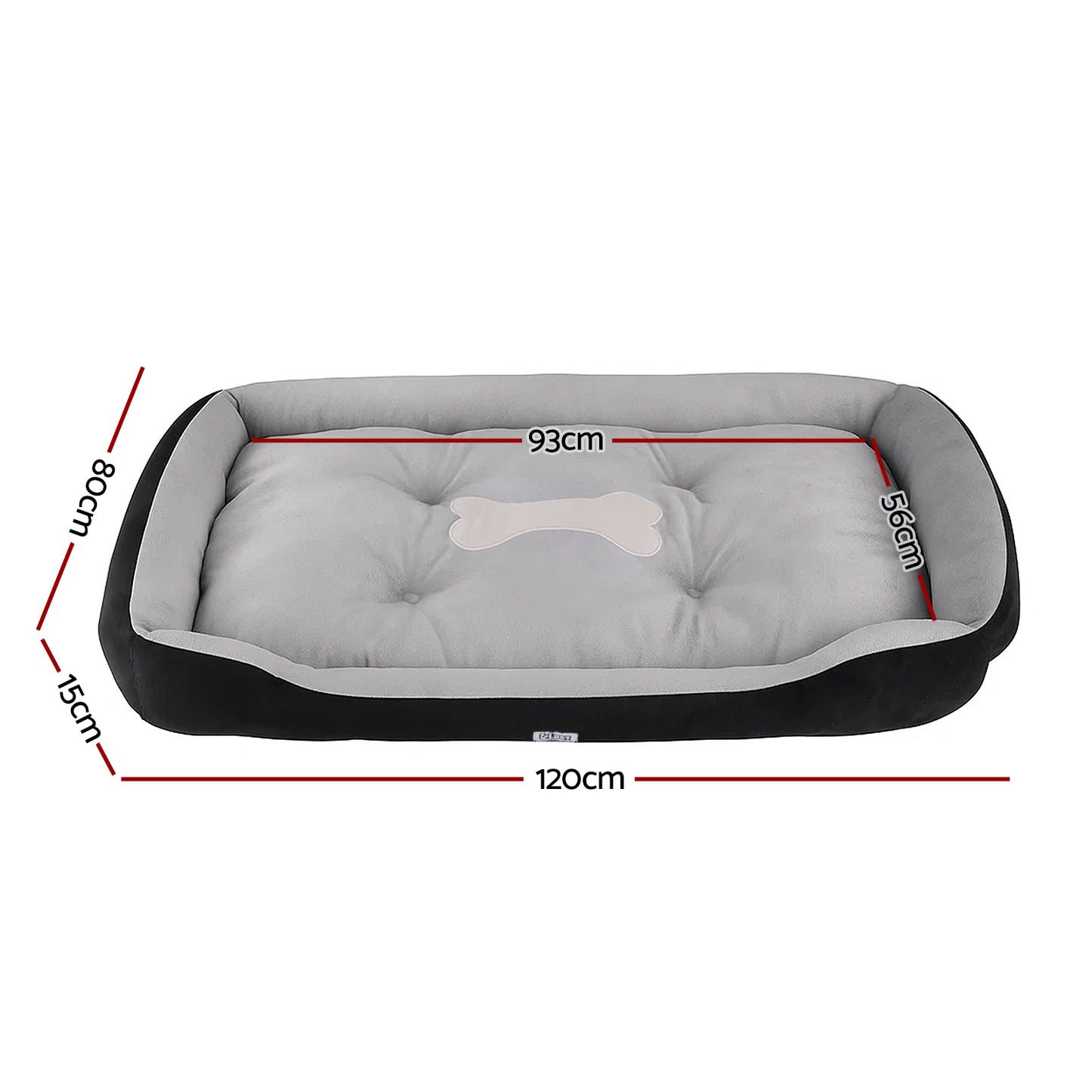 i.Pet Pet Bed Dog Bed Soft PP Cotton Mat Sleeping Comfy Cushion Washable Extra Large - Image 2