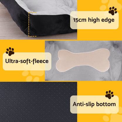 i.Pet Pet Bed Dog Bed Soft PP Cotton Mat Sleeping Comfy Cushion Washable Extra Large - Image 5