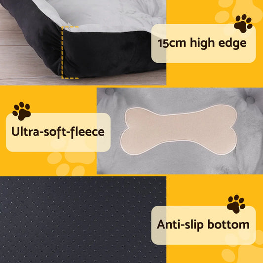 i.Pet Pet Bed Dog Bed Soft PP Cotton Mat Sleeping Comfy Cushion Washable Extra Large - Image 5
