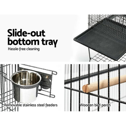 i.Pet Bird Cage 145cm Large Aviary - Image 5