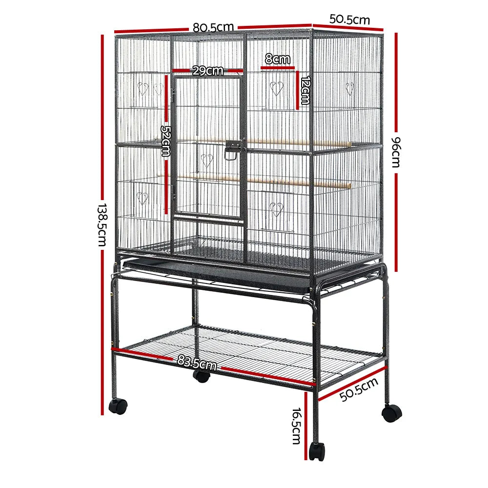 i.Pet Bird Cage 138cm Large Aviary - Image 2