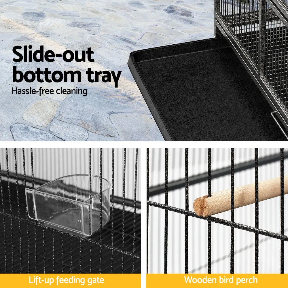 i.Pet Bird Cage 138cm Large Aviary - Image 6