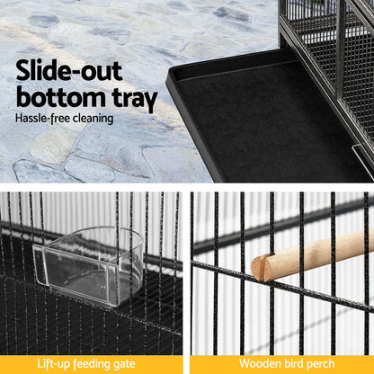i.Pet Bird Cage 138cm Large Aviary - Image 6