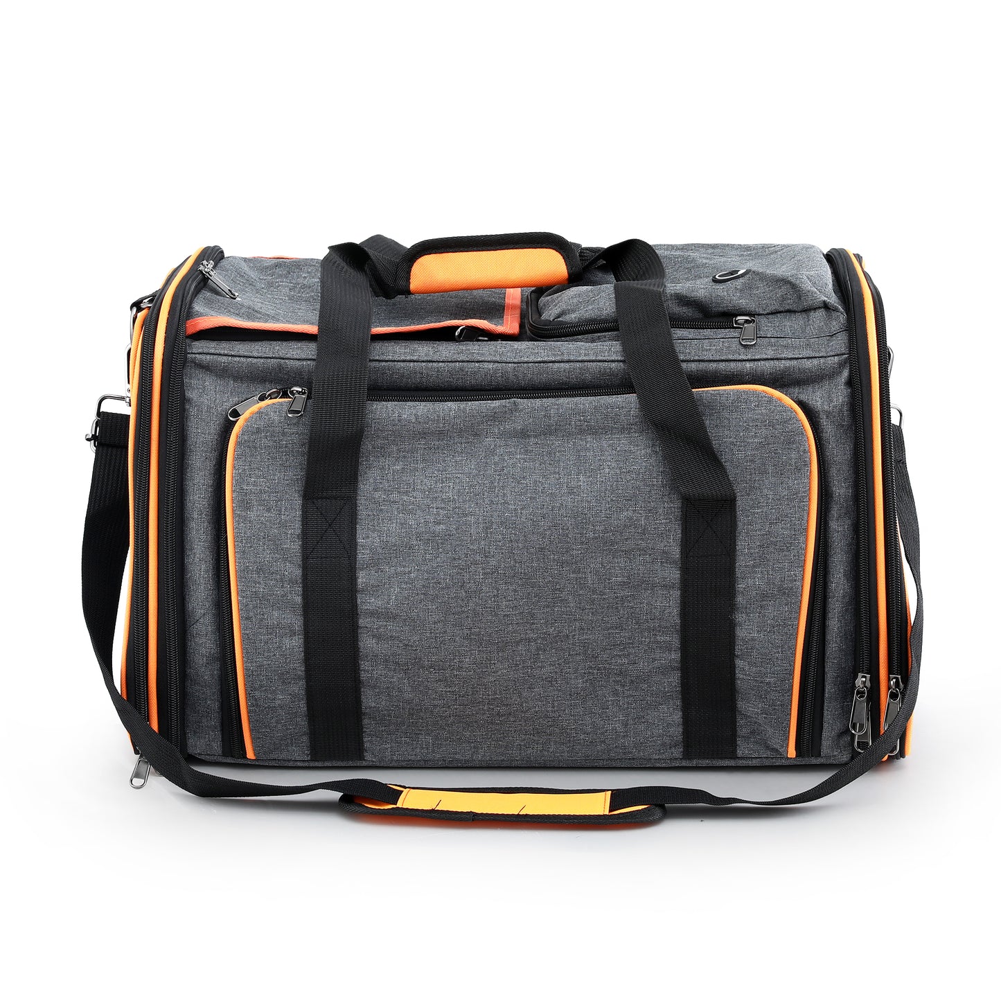 i.Pet Pet Carrier Bag Foldable Expandable Dog Cat Travel Cage Portable Car Kennel - Image 3