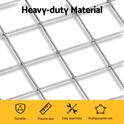 i.Pet Poultry Chicken Fence Pet Netting Wire Mesh Roll Duck Goose Coop 25Mx1.2M - Image 4