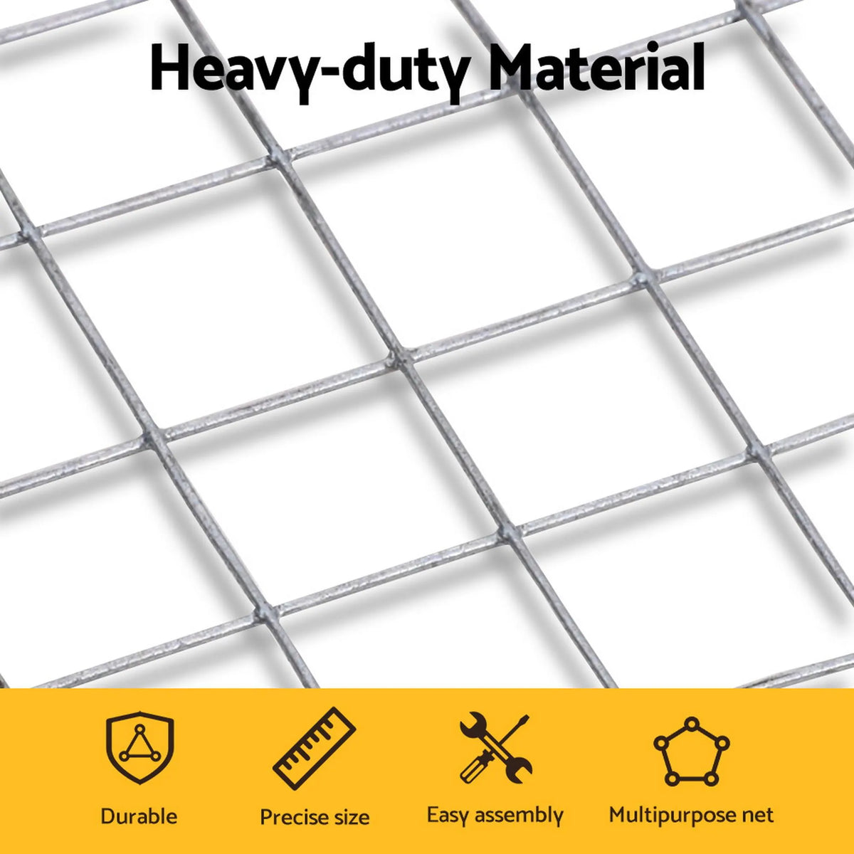 i.Pet Poultry Chicken Fence Pet Netting Wire Mesh Roll Duck Goose Coop 40Mx0.91M - Image 4