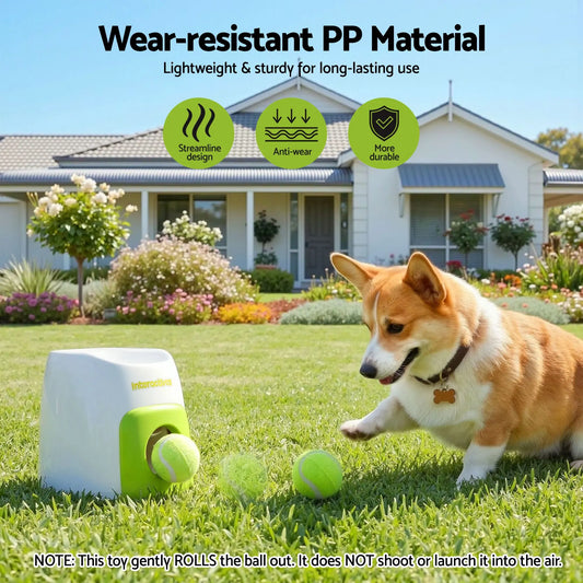 i.Pet 2-in-1 Interactive Dog Treat Dispenser Toy with 2 Balls Green - Image 4