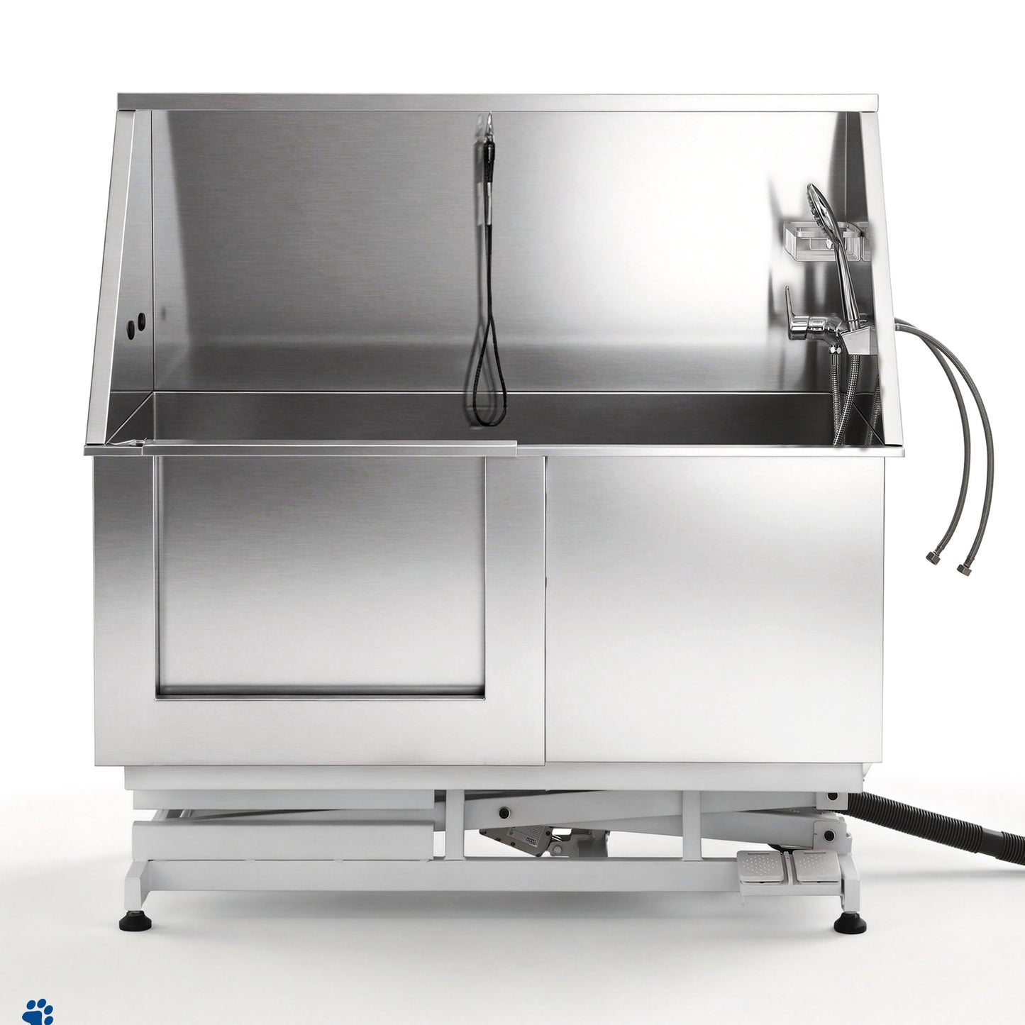 i.Pet Electric Pet Bath Tub Dog Grooming Stainless Steel Wash Station 127cm - Image 3