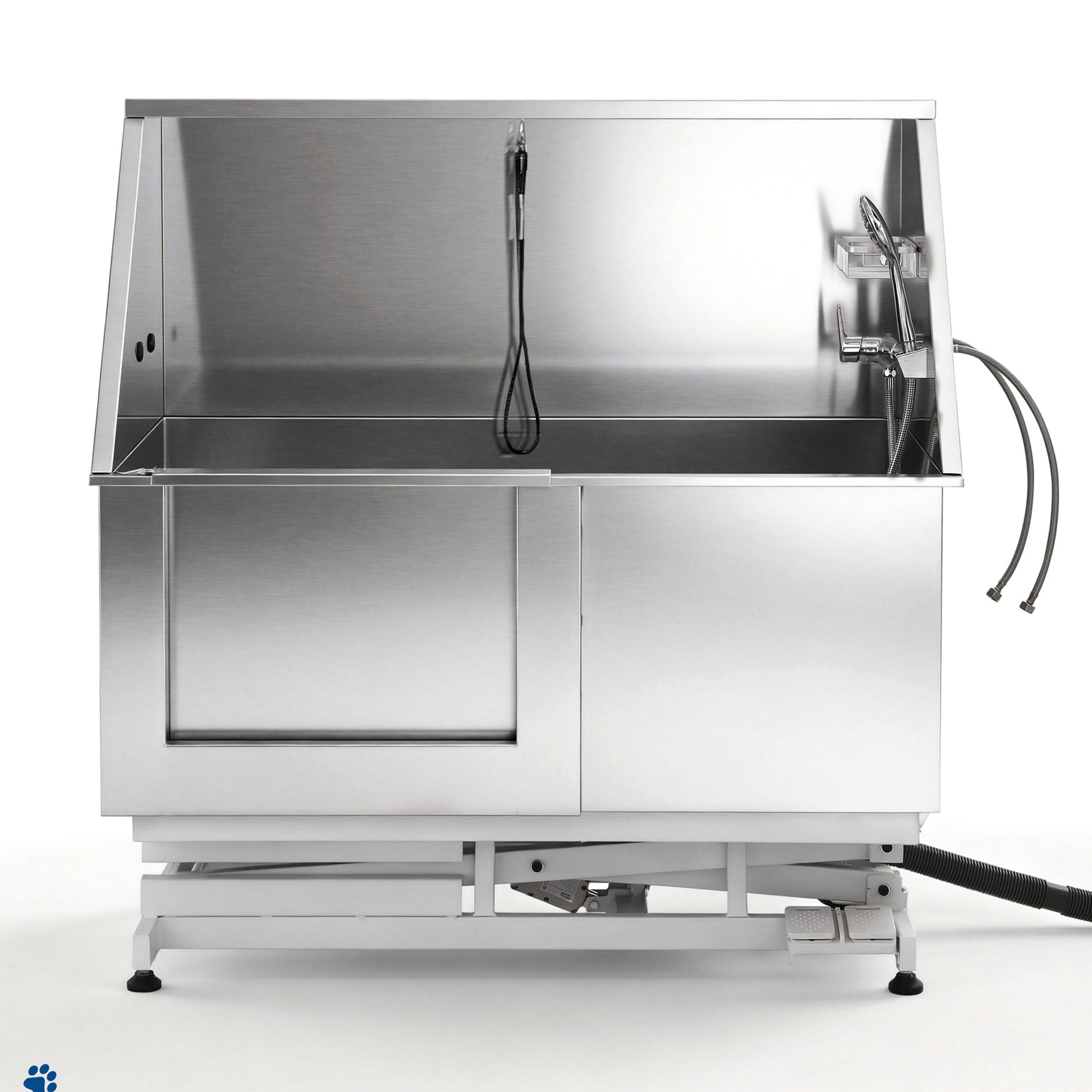 i.Pet Electric Pet Bath Tub Dog Grooming Stainless Steel Wash Station 127cm - Image 3