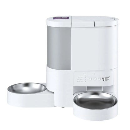 i.Pet Automatic Pet Feeder Water Dispenser 2-in-1 Smart WiFi Dog Cat Food 4L