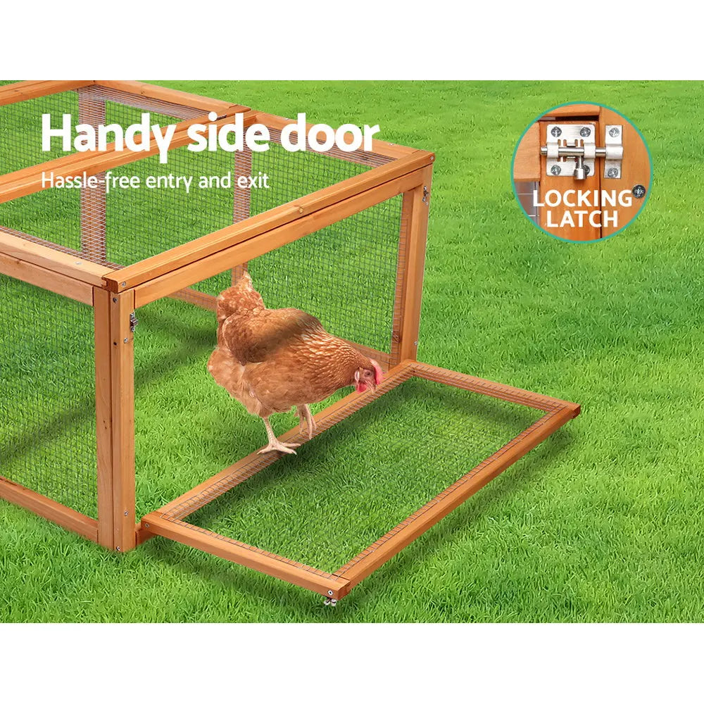 i.Pet Chicken Coop Rabbit Hutch 180cm Extra Large Wooden Chicken House Run XL Hen Cage - Image 6