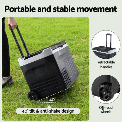 Portable Fridge 30L Bar Fridges Camping Freezer 12V/24V/240V - Image 6