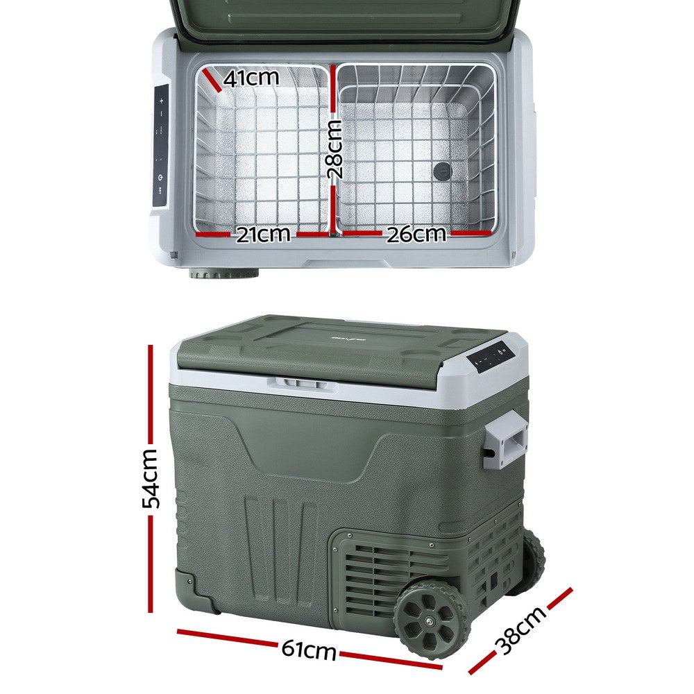 Portable Fridge 50L Camping Bar Fridges Freezer 12V/24V/240V - Image 2