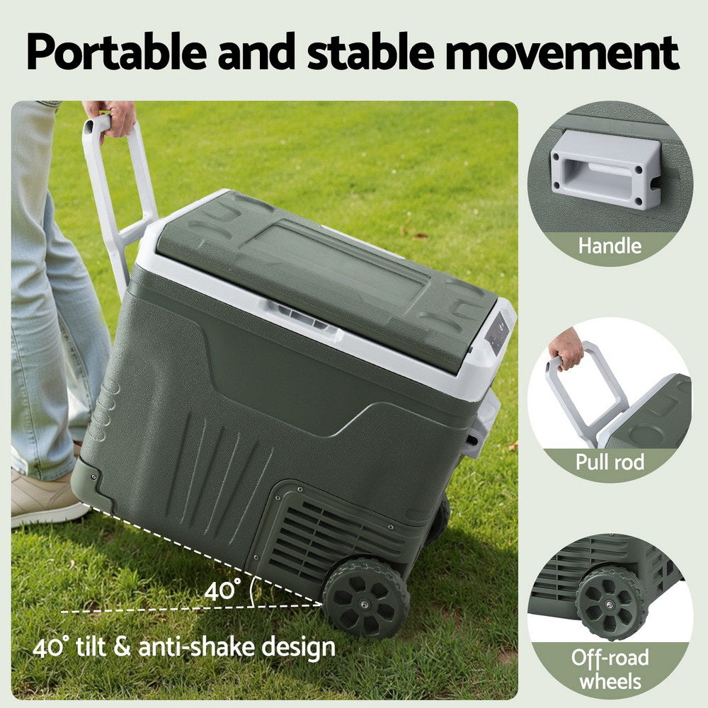 Portable Fridge 50L Camping Bar Fridges Freezer 12V/24V/240V - Image 8