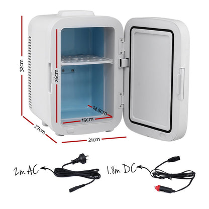 Glacio Mini Fridge Portable White Electric Cooler Warmer 12V 220V - Image 2