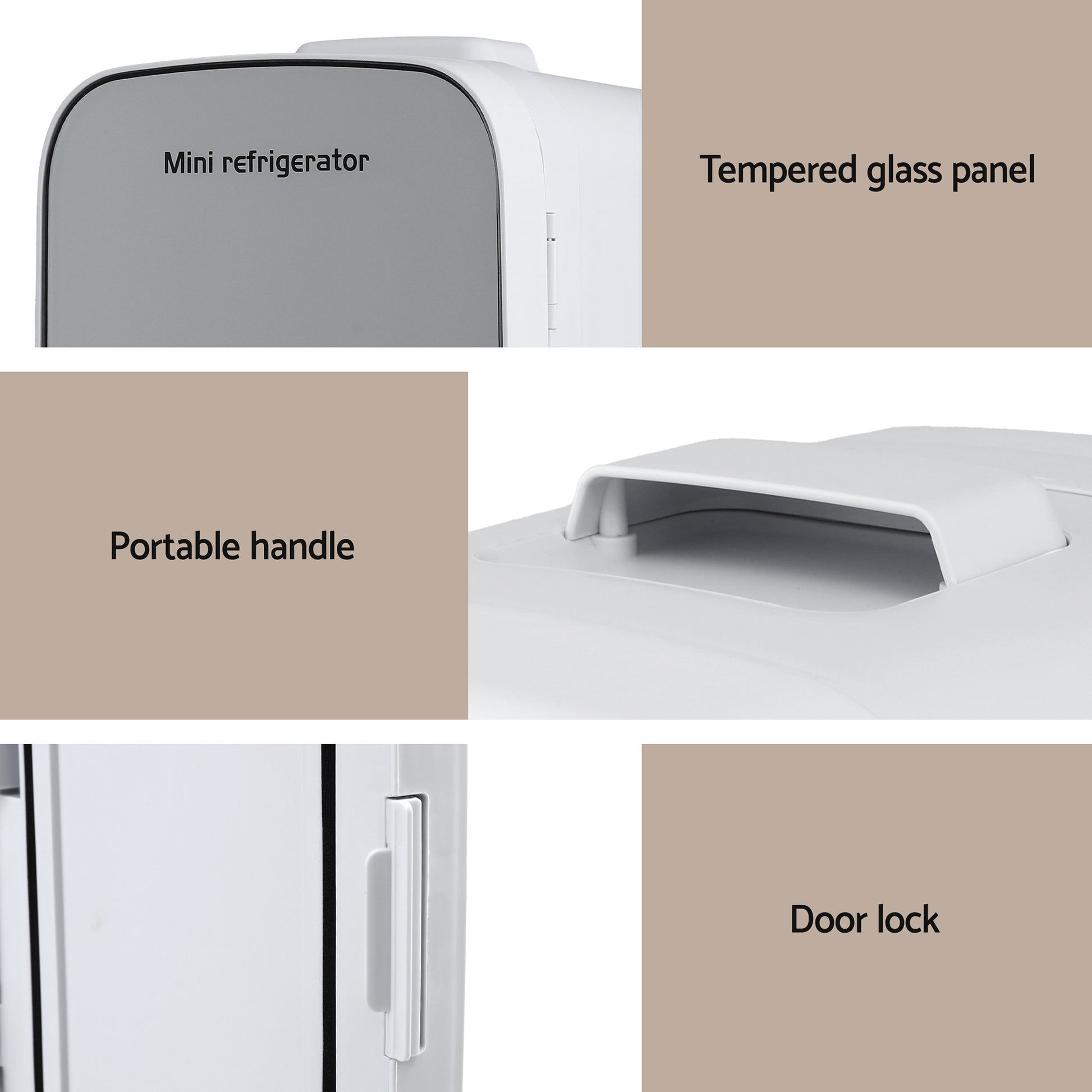 Glacio Mini Fridge Portable White Electric Cooler Warmer 12V 220V - Image 8