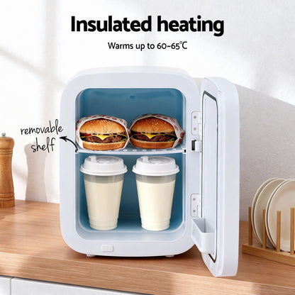 Glacio Mini Fridge Portable White Electric Cooler Warmer Car Office 12V 220V - Image 5