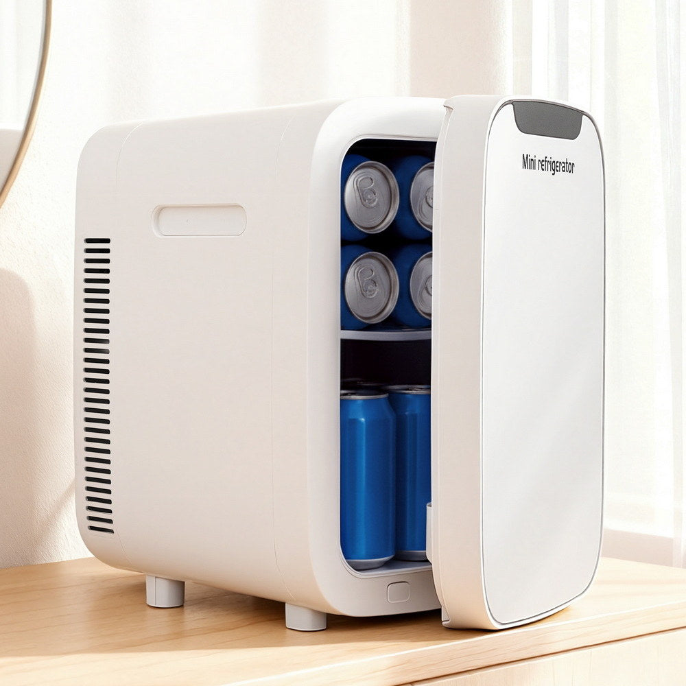 Glacio Mini Fridge Portable White Electric Cooler Warmer Car Office 12V 220V - Image 6