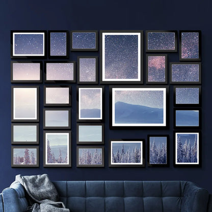 Artiss Photo Frames Art Holder 26PCS 8x10" 5x7" 4x6" 3.5x5" Black - Image 7