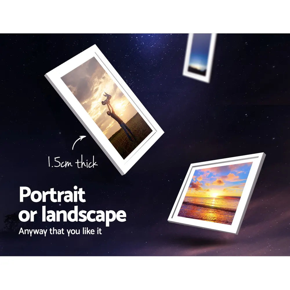 Artiss Photo Frames Art Holder 26PCS 8x10" 5x7" 4x6" 3.5x5" White - Image 3