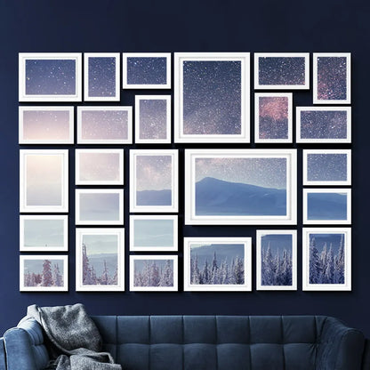 Artiss Photo Frames Art Holder 26PCS 8x10" 5x7" 4x6" 3.5x5" White - Image 7
