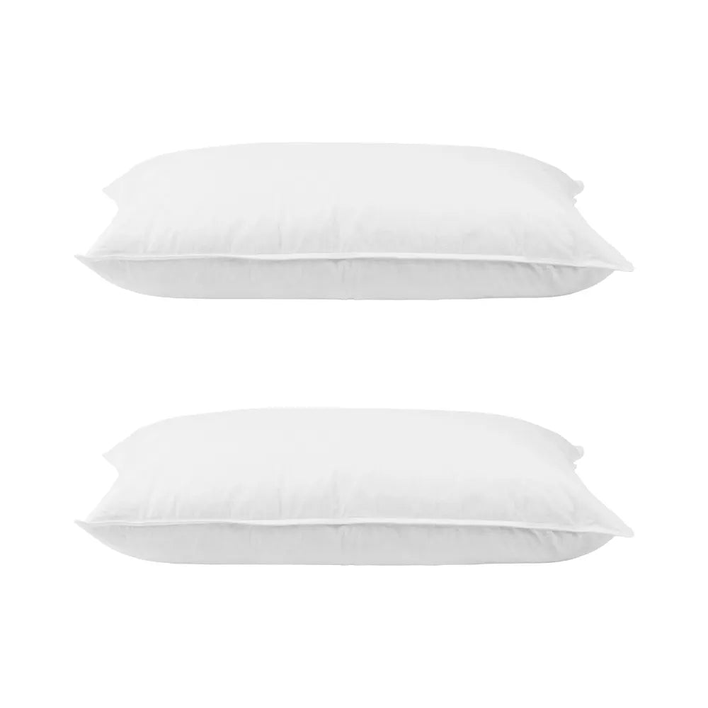 Giselle Bedding Duck Feather Down Pillow Twin Pack - Image 3