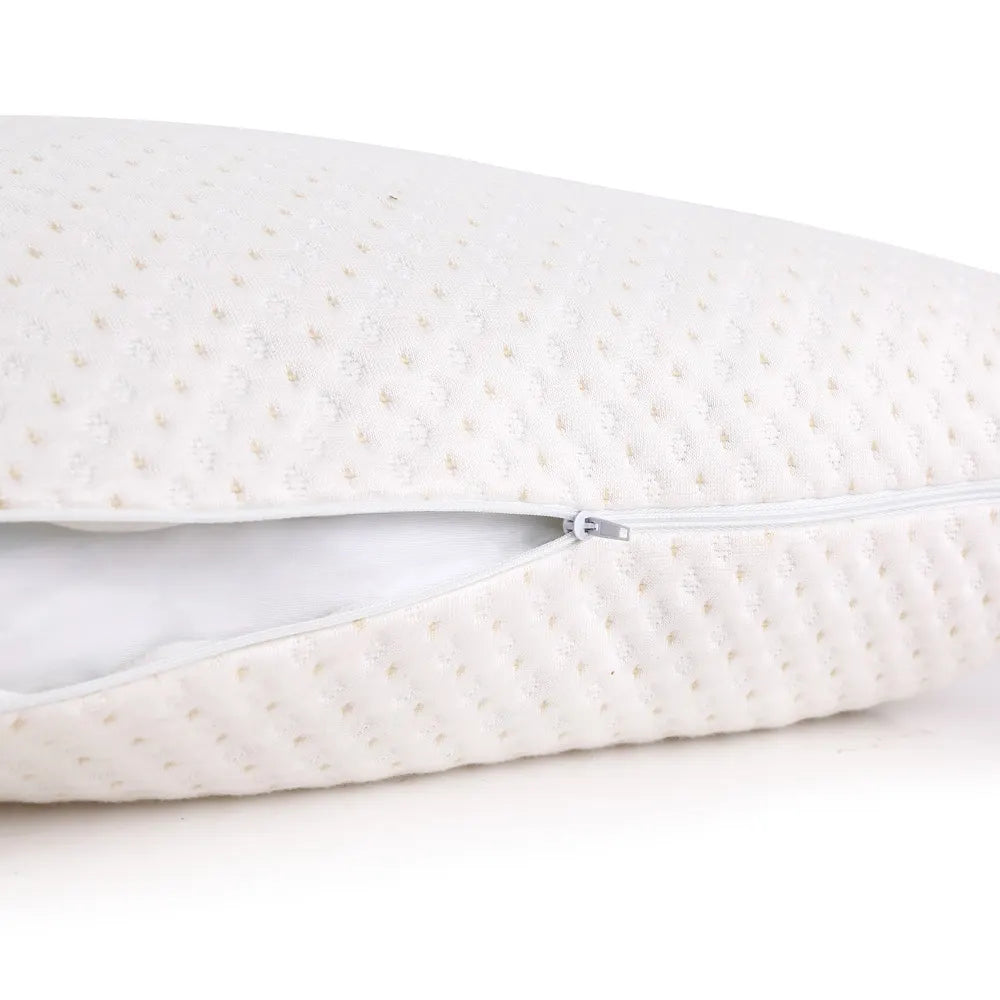 Giselle Bedding Memory Foam Pillow Bamboo Cover Twin Pack - Image 5