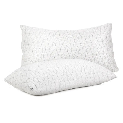 Giselle Bedding Memory Foam Pillow Single Size Twin Pack - Image 3