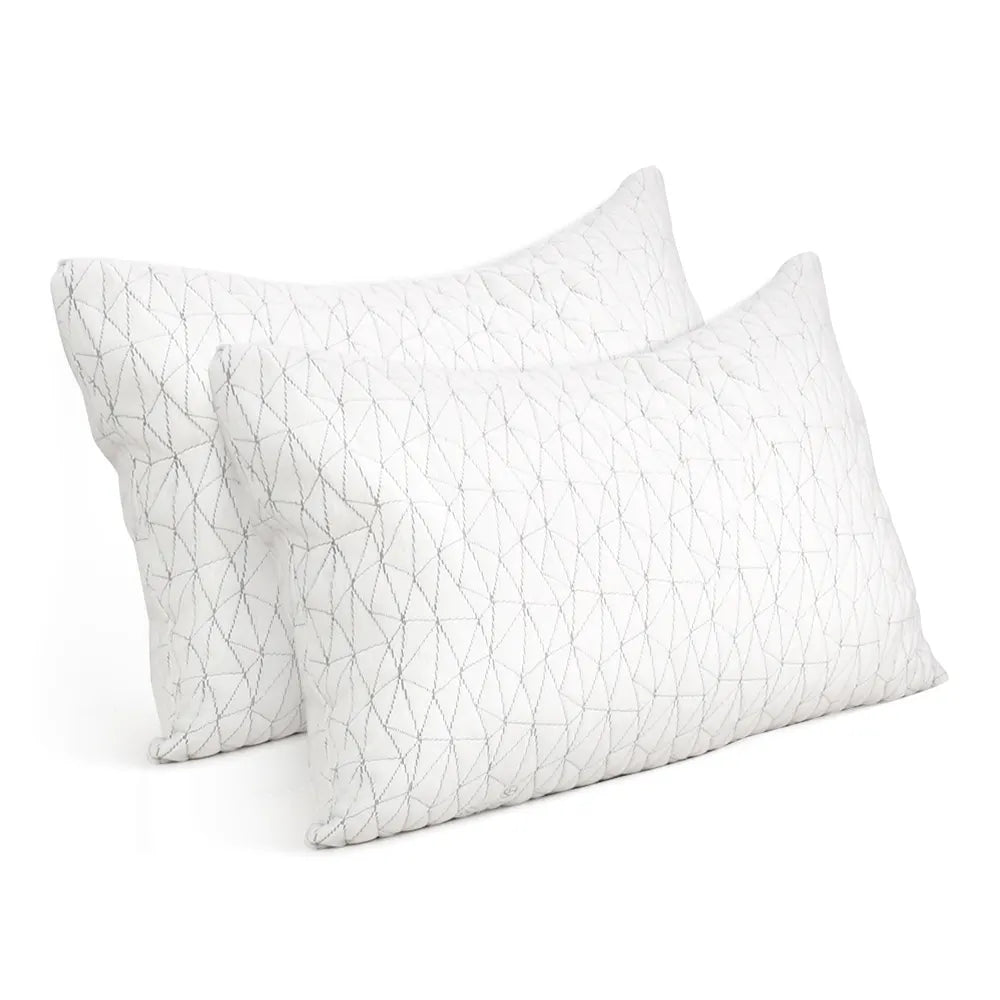 Giselle Bedding Memory Foam Pillow Single Size Twin Pack - Image 8
