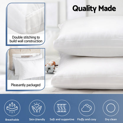 Giselle Bedding Shredded Memory Foam Pillow Adjustable Loft - Image 6