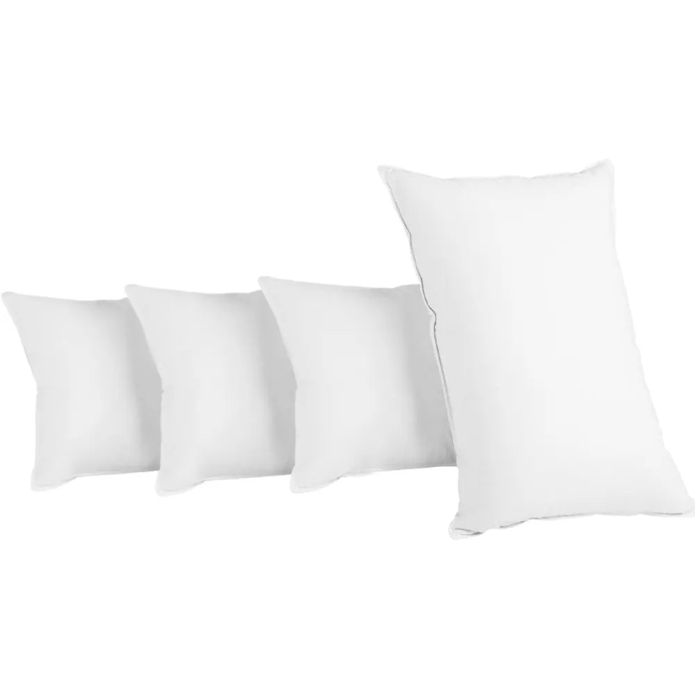 Giselle Bedding 4 Pack Bed Pillow Family Hotel 48X73CM - Image 8