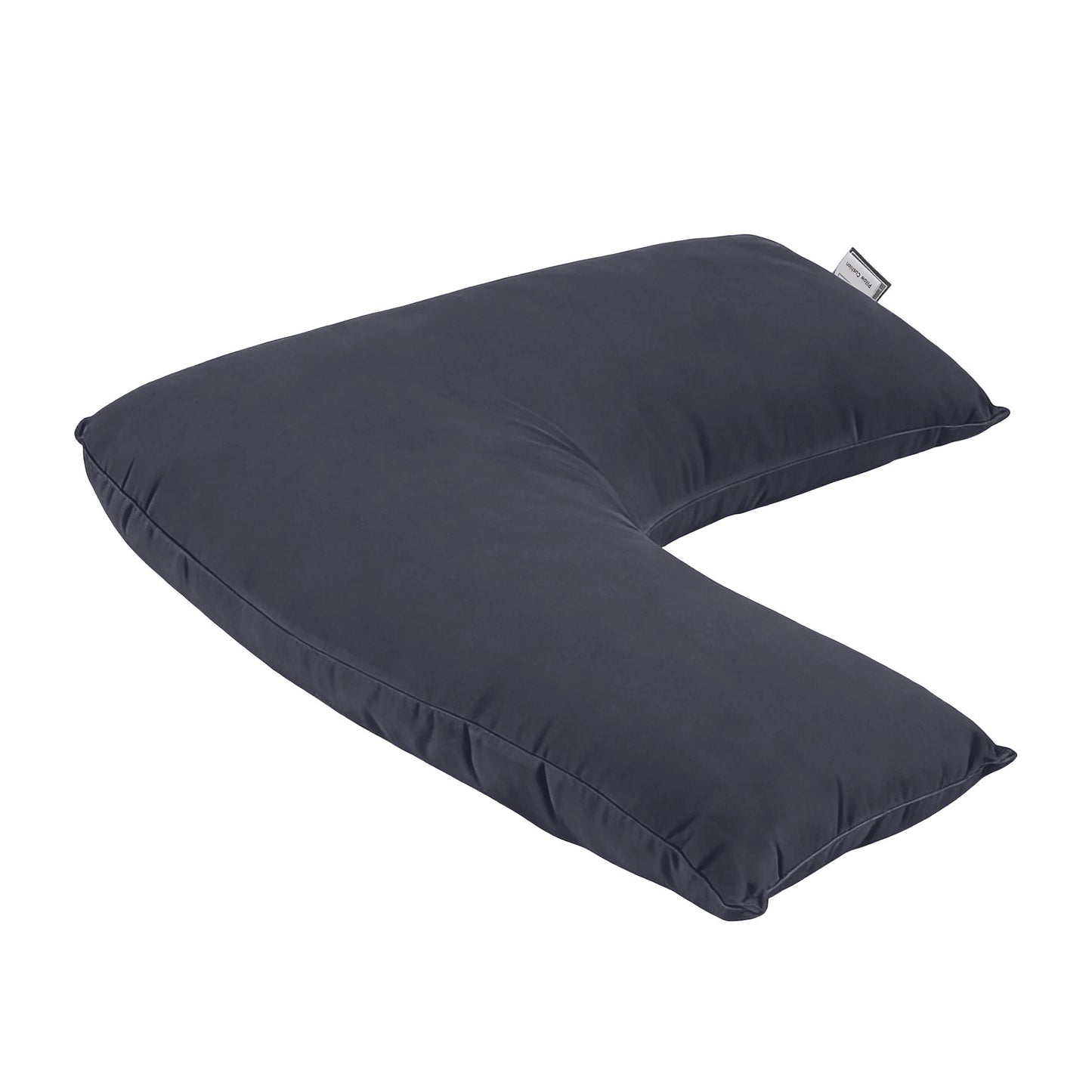 Giselle V Shape Pillow Boomerang Nursing Body Cushion Grey - Image 4