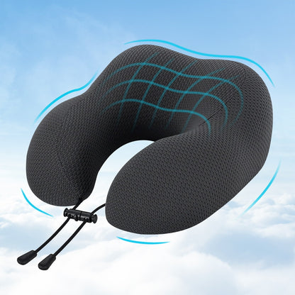 Giselle Bedding Travel Neck Pillow U-Shape Support Memory Foam Plane Car Cushion - Image 7