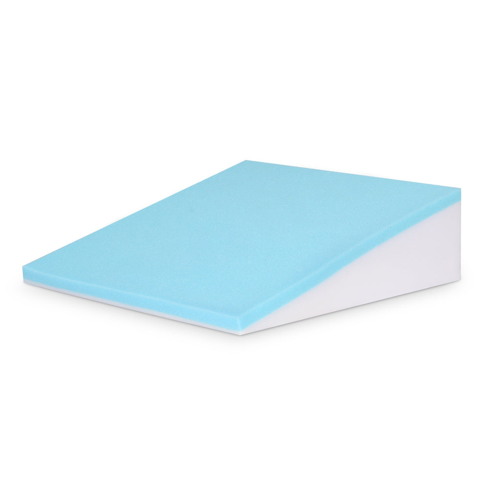 Giselle Bedding Wedge Pillow Gel Memory Foam Ergonomic Support Bamboo Cover - Image 4