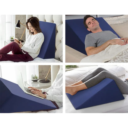 Giselle Bedding Wedge Pillow Blue - Image 3